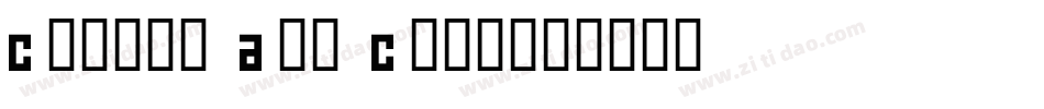 Copper Alt Caps字体转换
